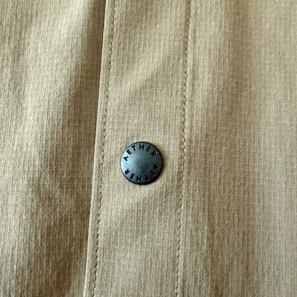 Aether Apparel Wonder Technical Button Down Nylon… - image 3